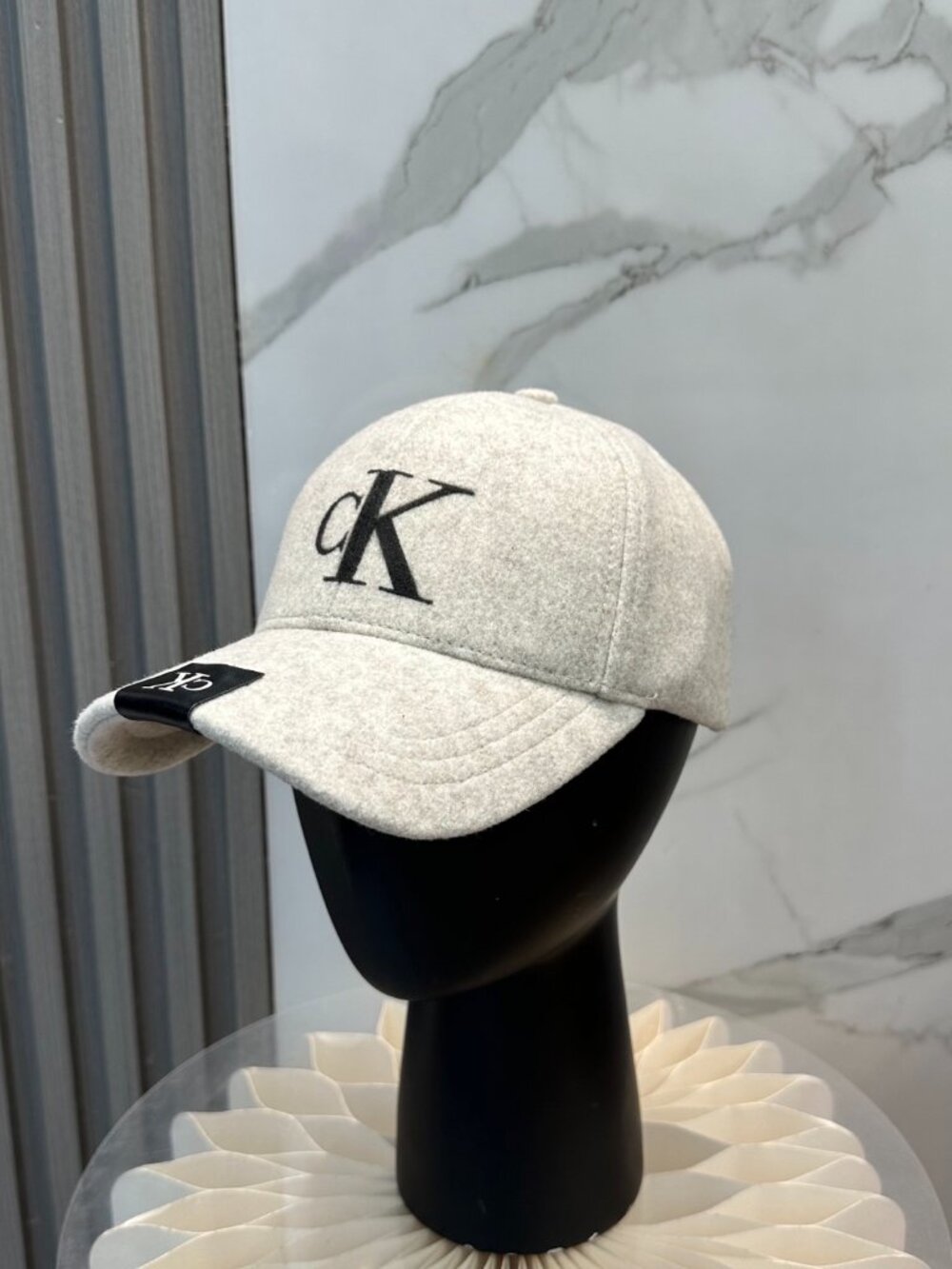Calvin Klein Light Gray Baseball Cap